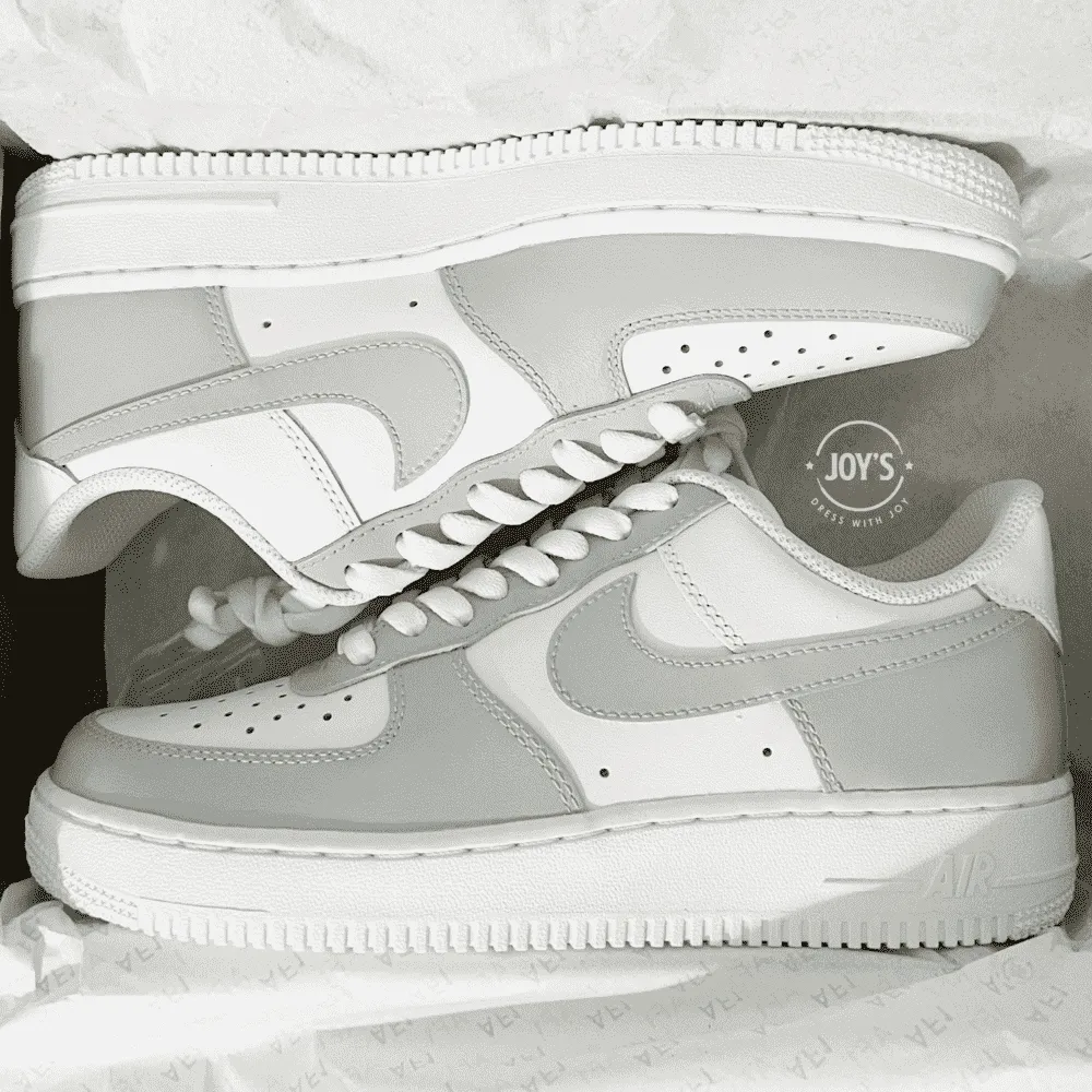 Gray Custom Air Force 1