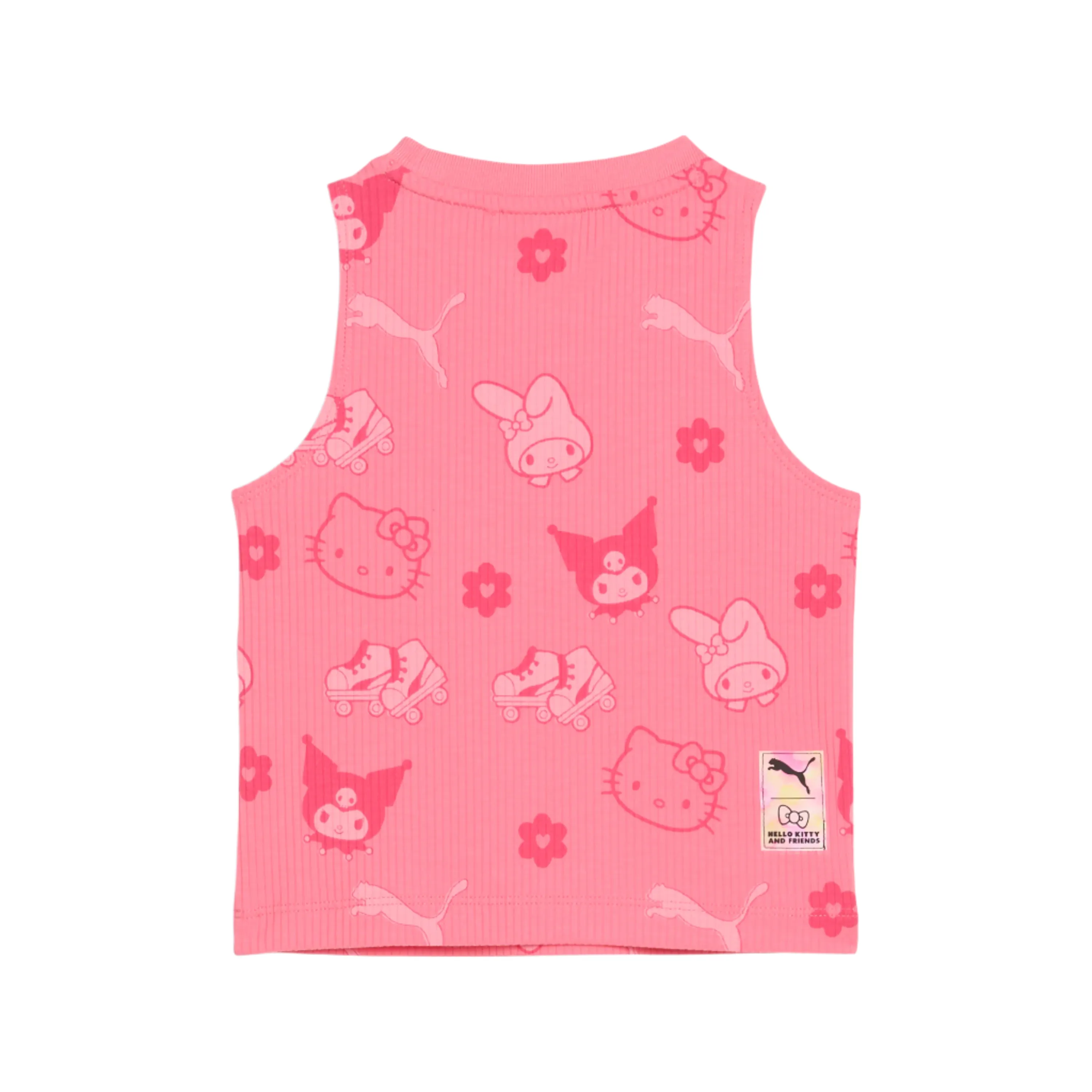 Hello Kitty and Friends x PUMA Kids Ribbed Tank Top (Magic Rose)