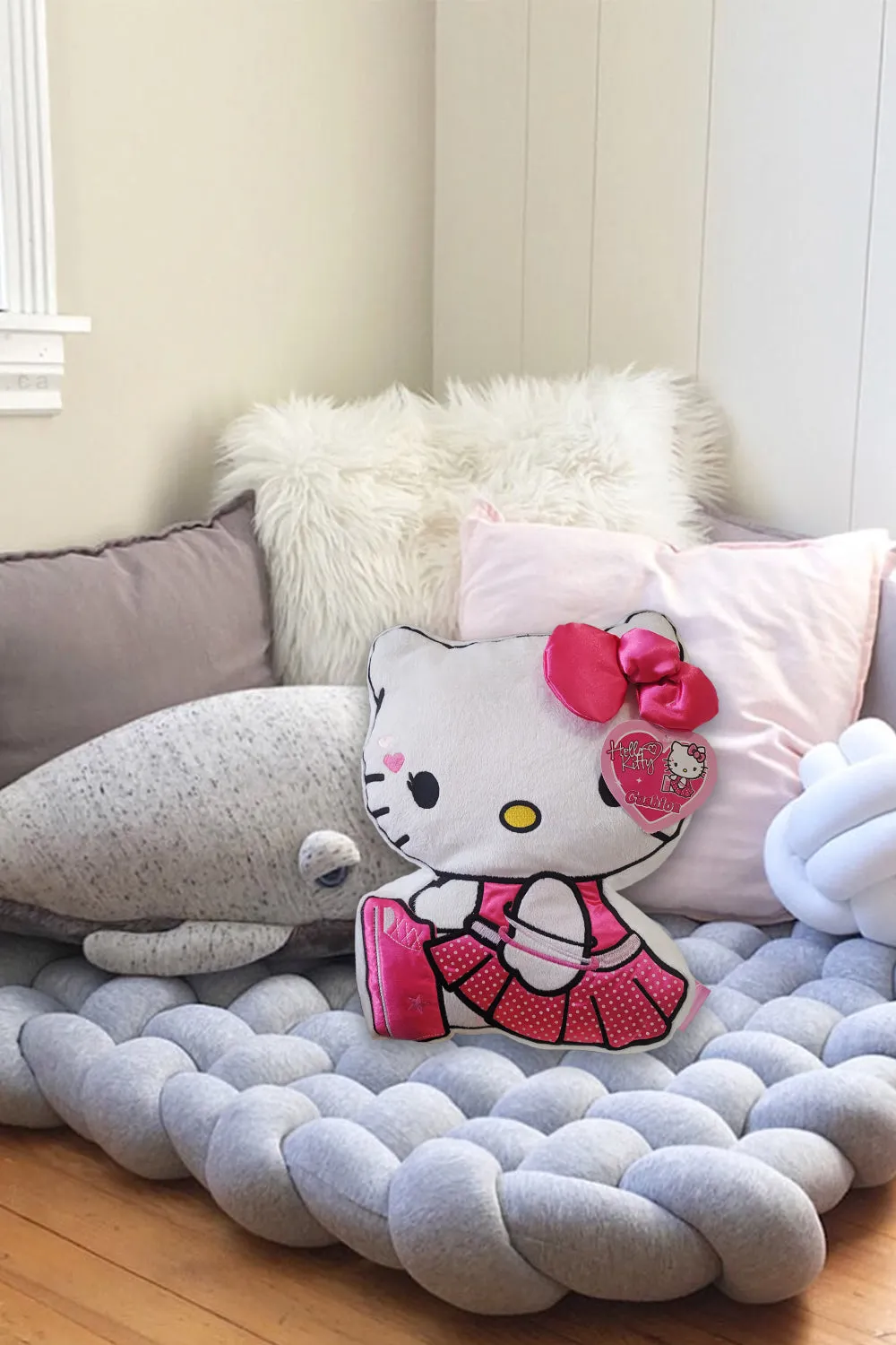 Hello Kitty Shaped Cushion