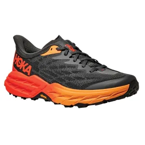 Hoka 1123157-CFLM Speedgoat 5 Trail Running Shoes for Men - Castlerock/Flame - 8M