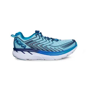 HOKA Clifton 4 Blue Topaz / Imperial Blue Running Shoes - Women's