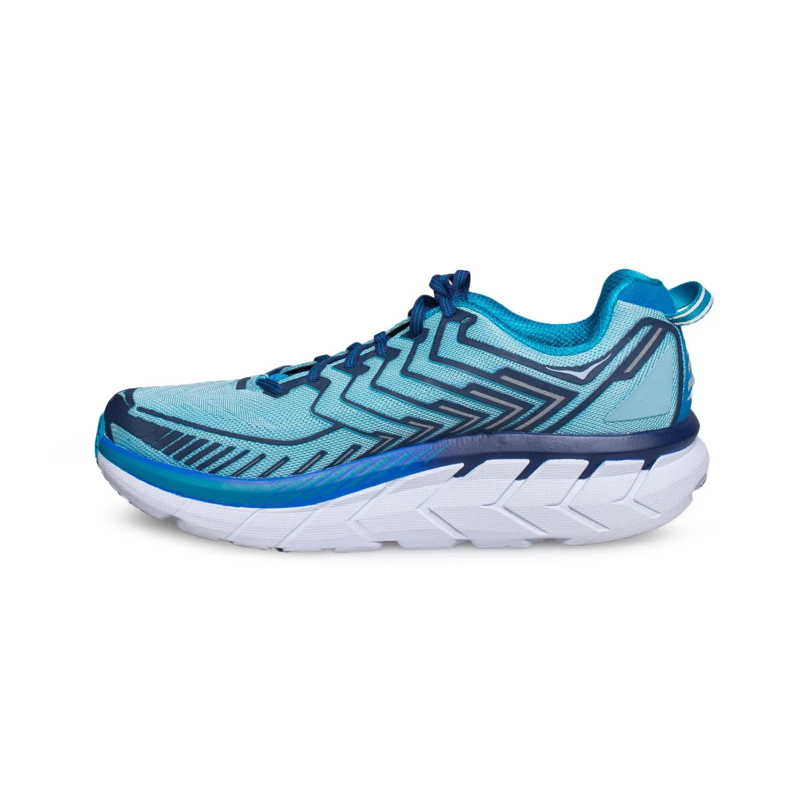 HOKA Clifton 4 Blue Topaz / Imperial Blue Running Shoes - Women's