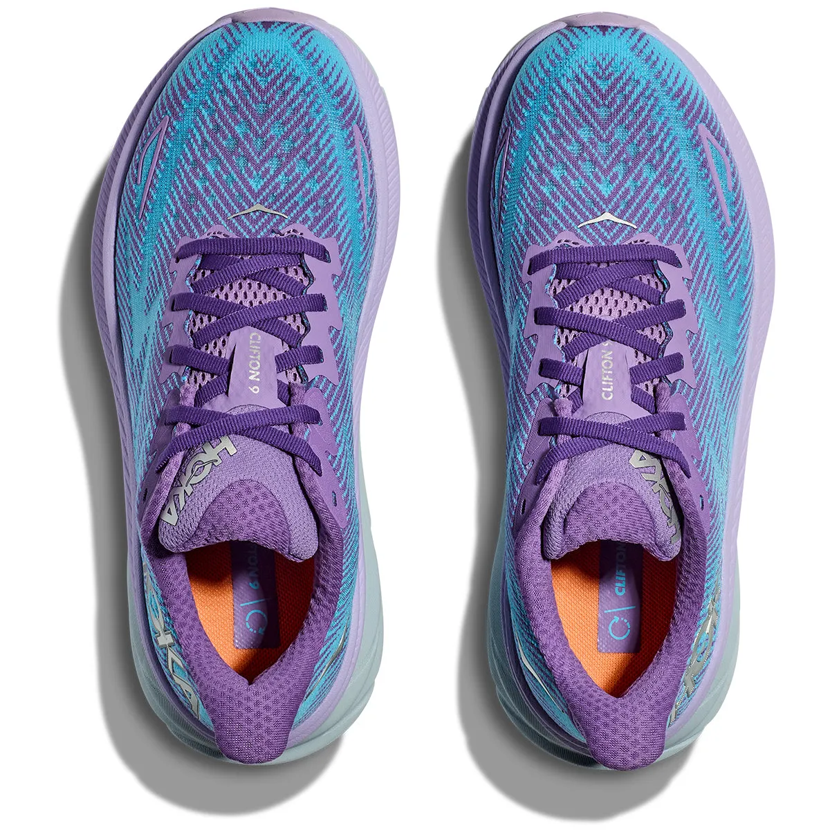 Hoka Clifton 9 Womens | Chalk Violet / Pastel Lilac