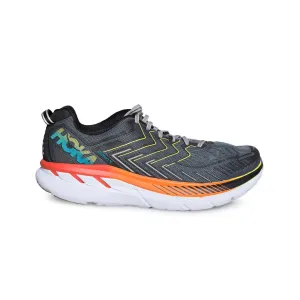 Hoka One One Clifton 4 Castlerock / Atomic Blue Running Shoes - Men's