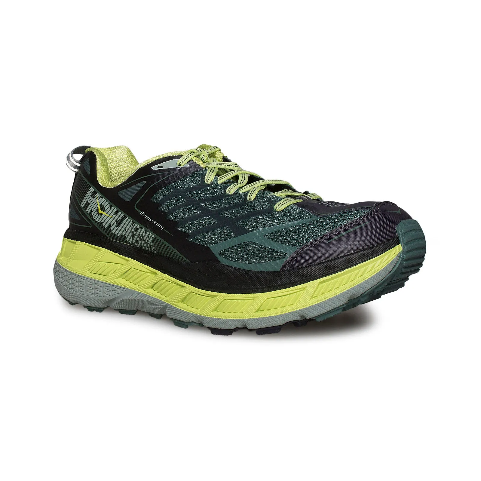 Hoka Stinson ATR 4 Nine Iron / Silver Pine Running Shoes - Men's