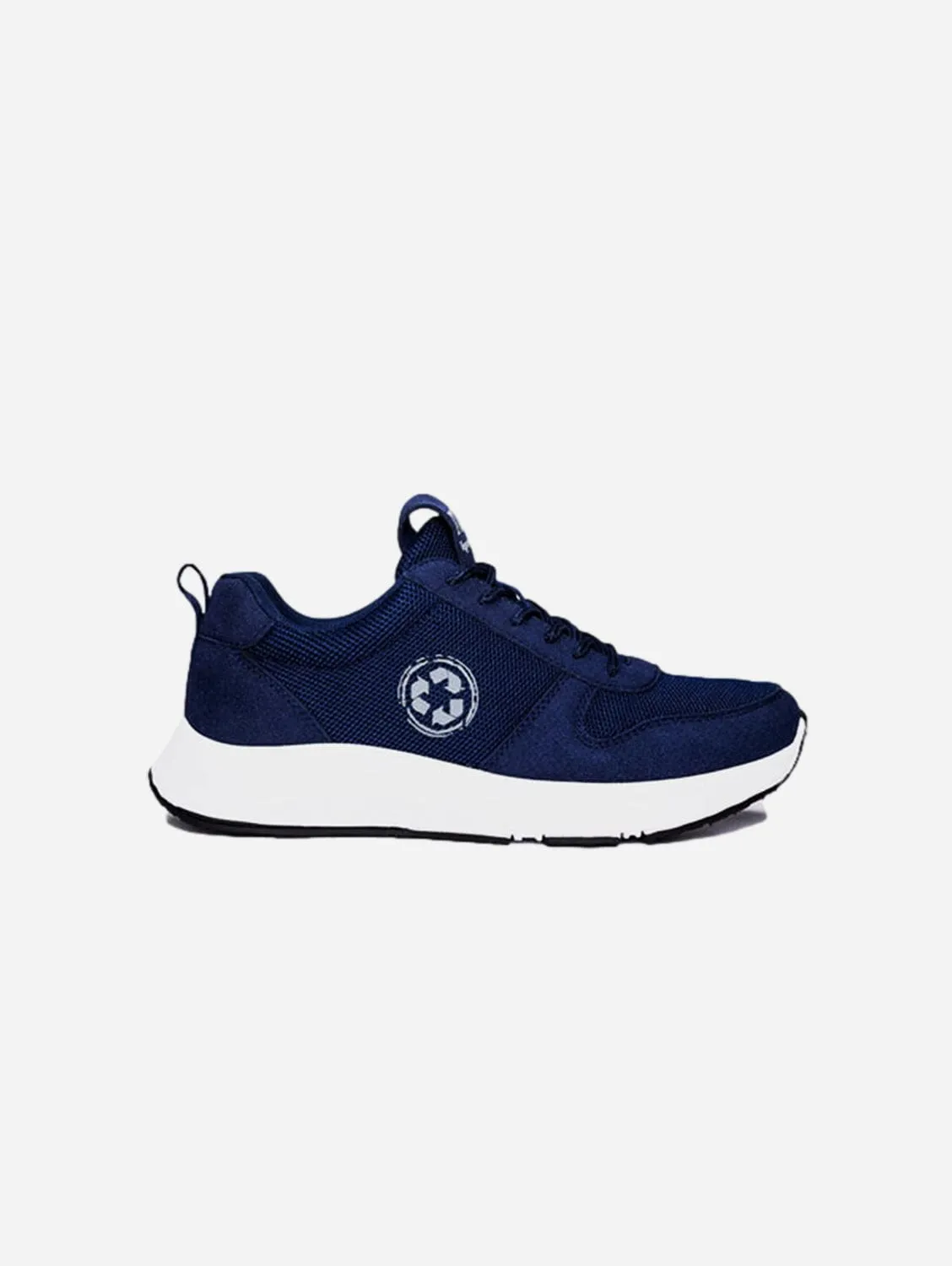 Jor Recycled PET Unisex Vegan Sneakers | Blue