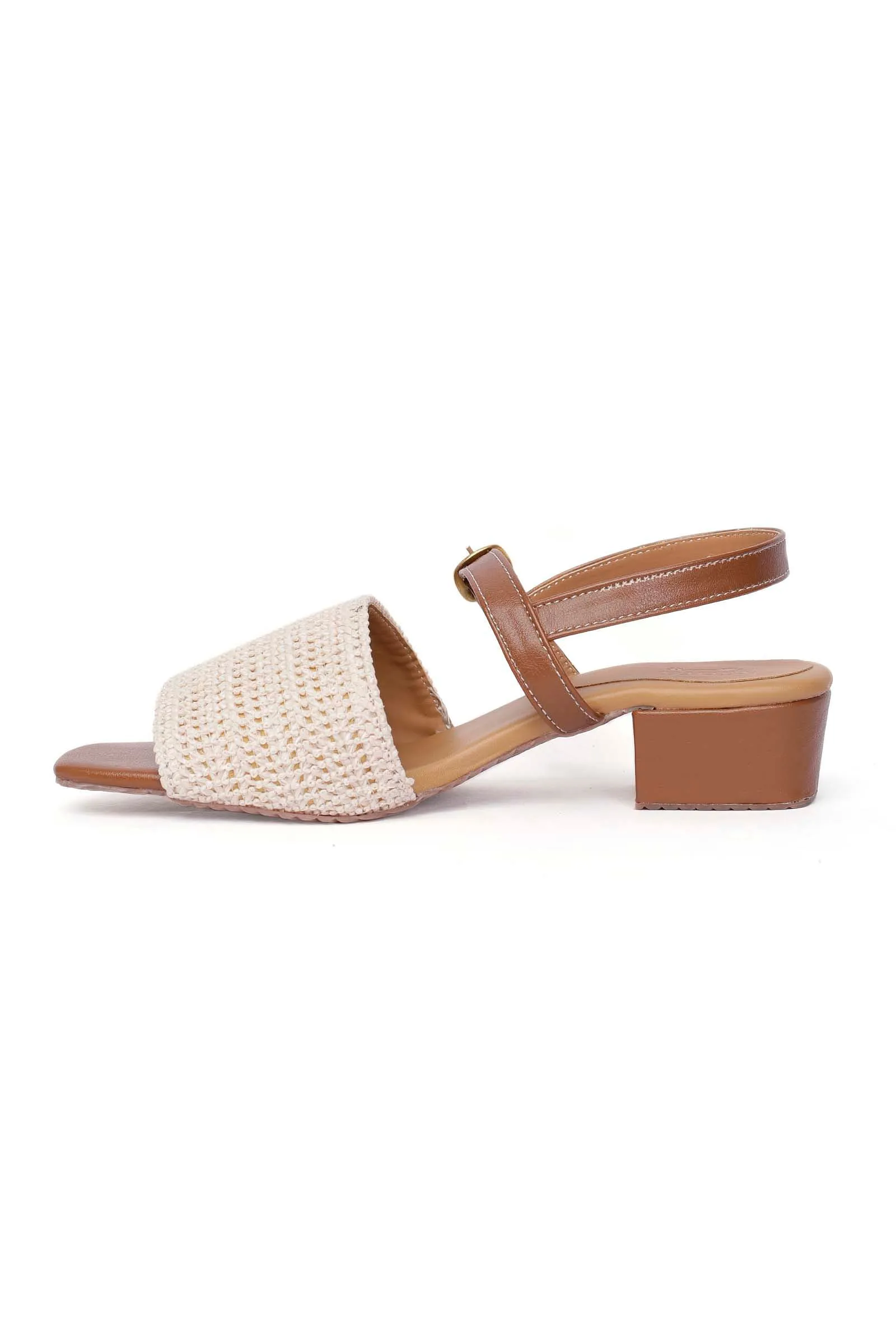 Koffi Raffia Weave Sandals