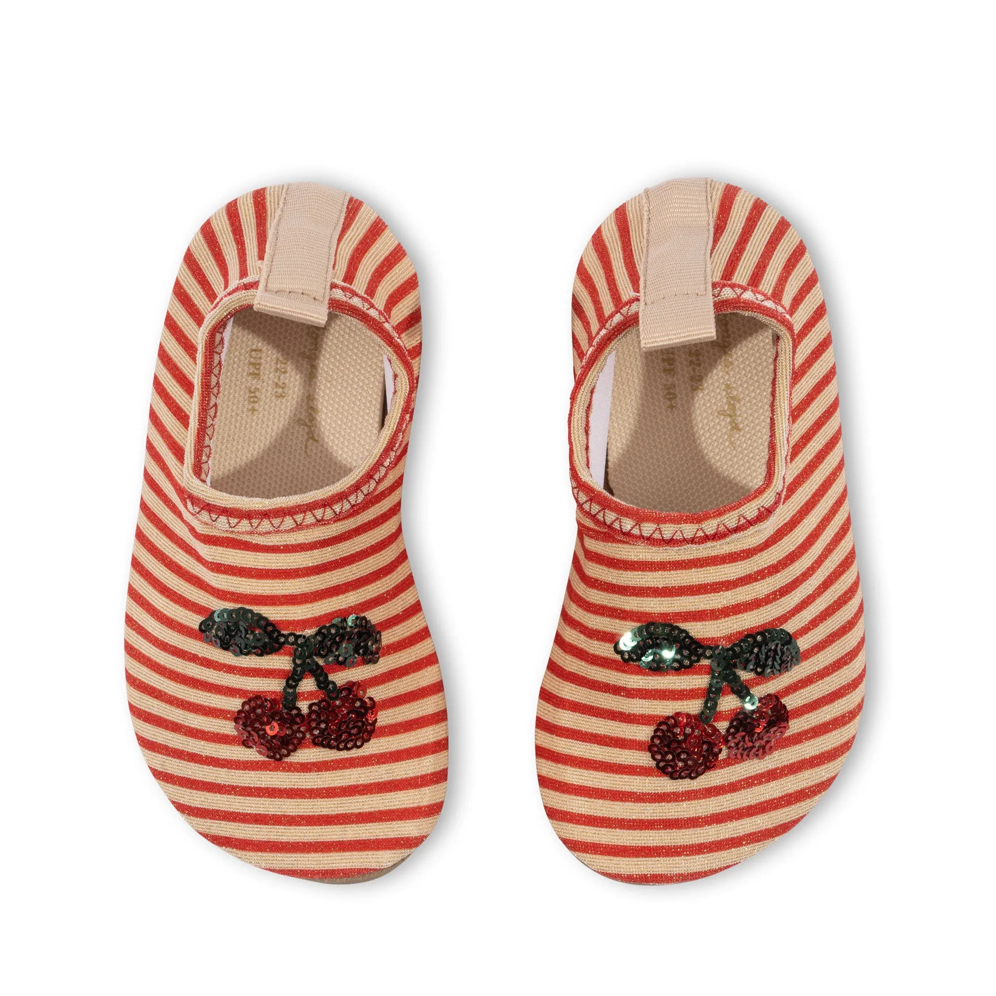 Konges Sløjd Jade Swimming shoes | GlItter stripe