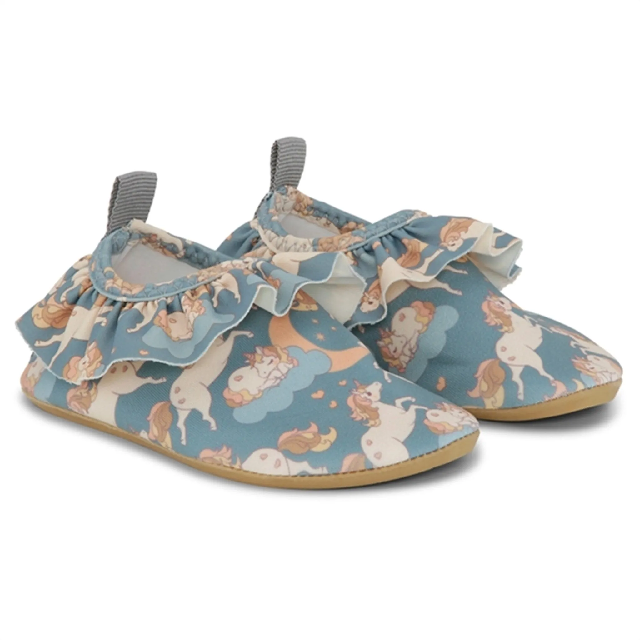 Konges Sløjd Unicorn Blue Manuca Frill Swim Shoes