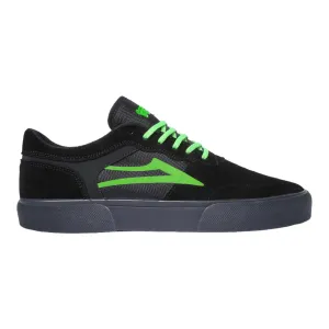 LAKAI STAPLE BLACK/UV GREEN SUEDE YEAH RIGHT