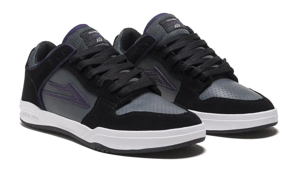 Lakai Telford Low - Black/Grey Suede