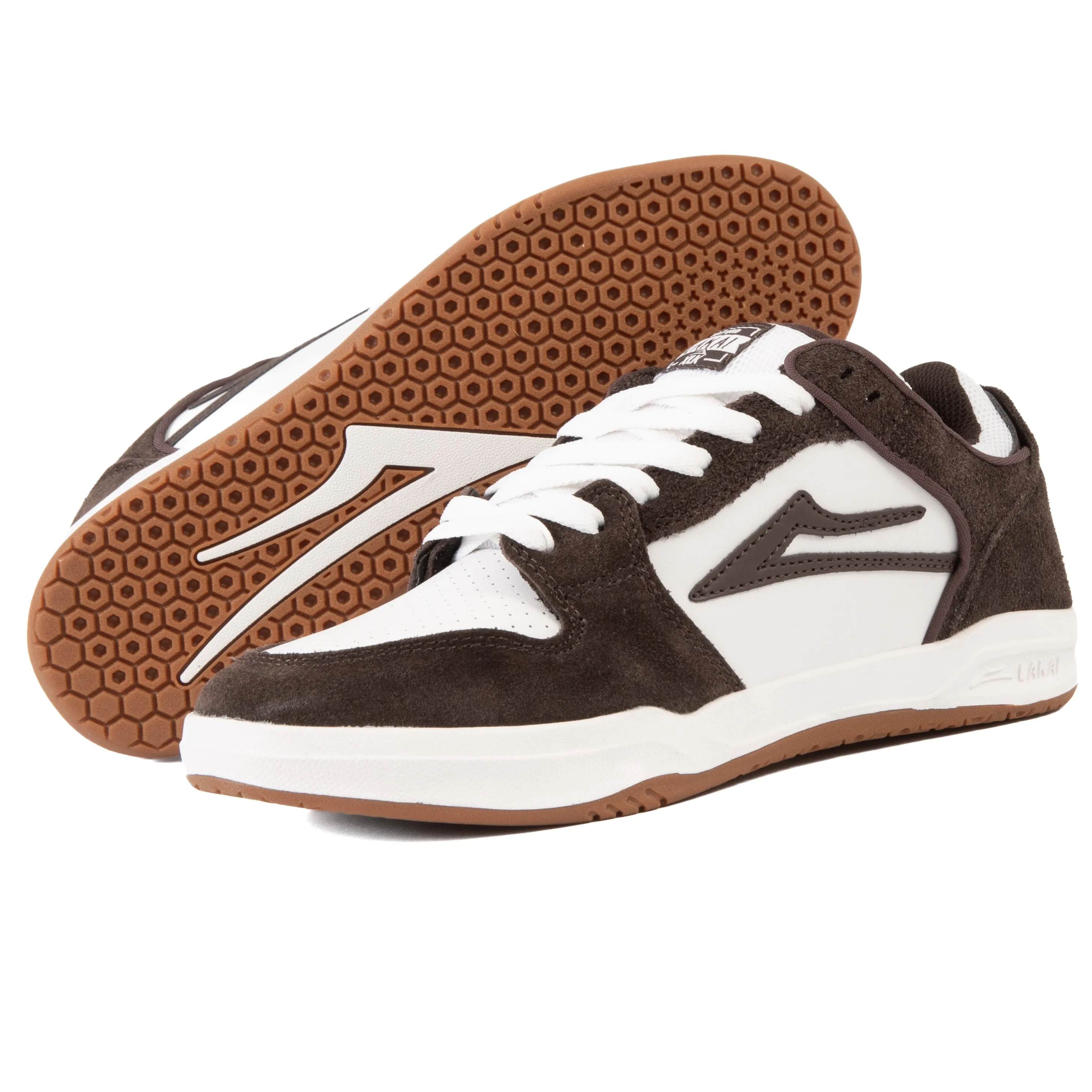 Lakai - Telford Low (Chocolate/White Suede) *SALE