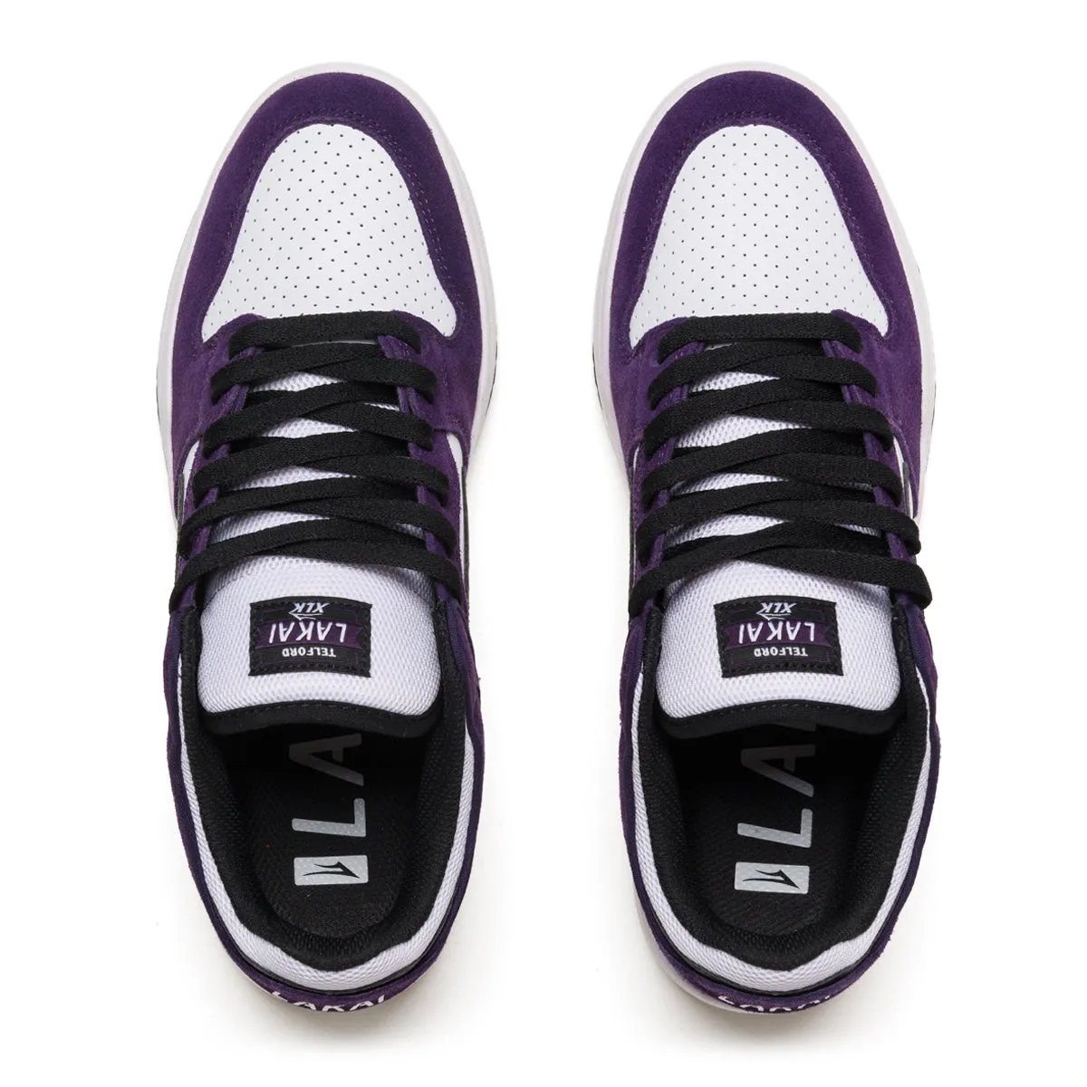 Lakai Telford Low Skateboard Shoe - Grape