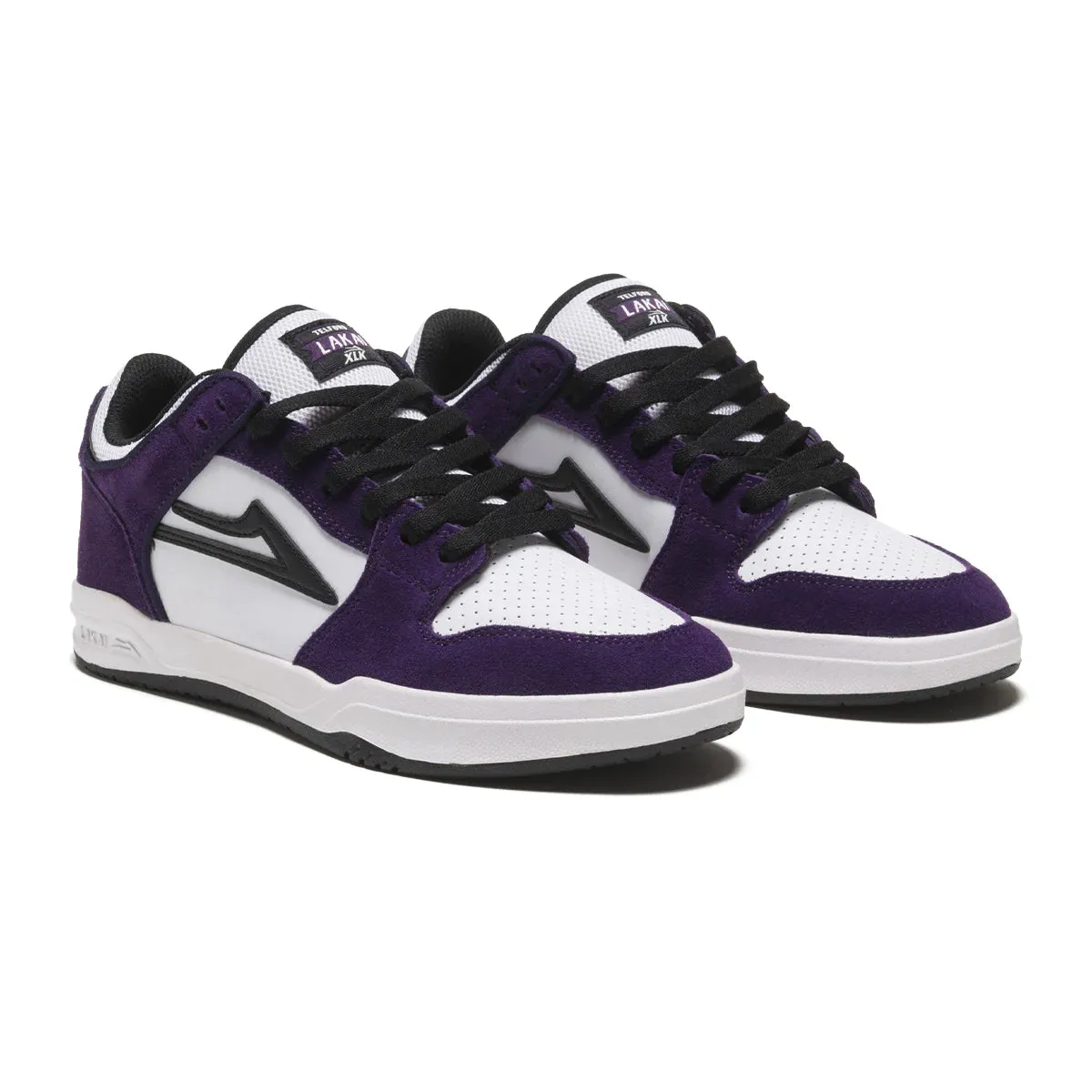 Lakai Telford Low Skateboard Shoe - Grape