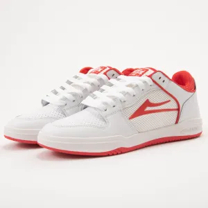 Lakai - Telford Low (White/Red) *SALE