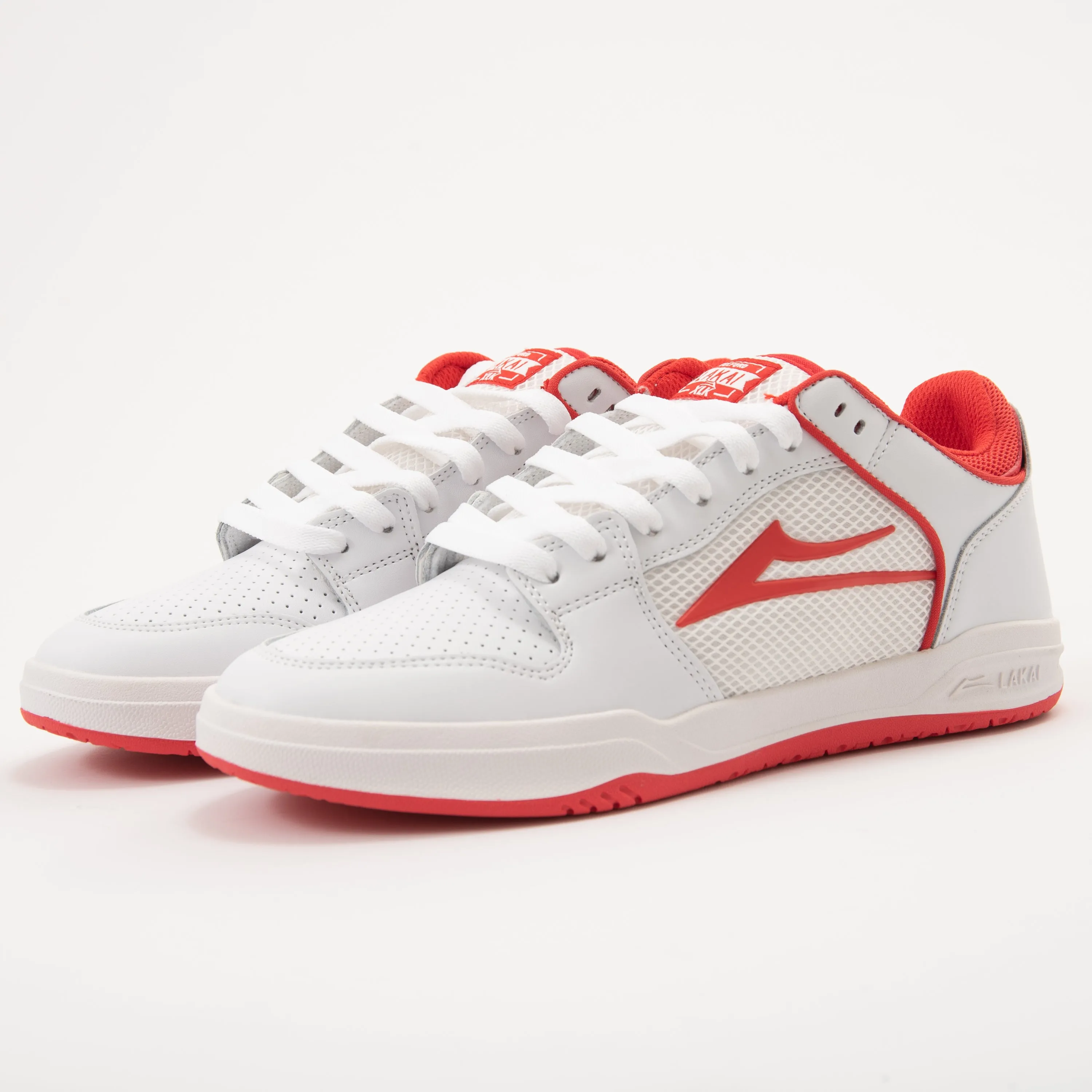 Lakai - Telford Low (White/Red) *SALE