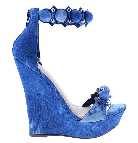 LENA DENIM WEDGE