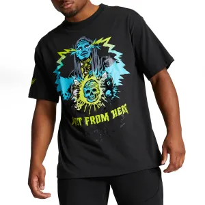 Melo x Blue Hive Graphic Crew Neck Short Sleeve T-Shirt