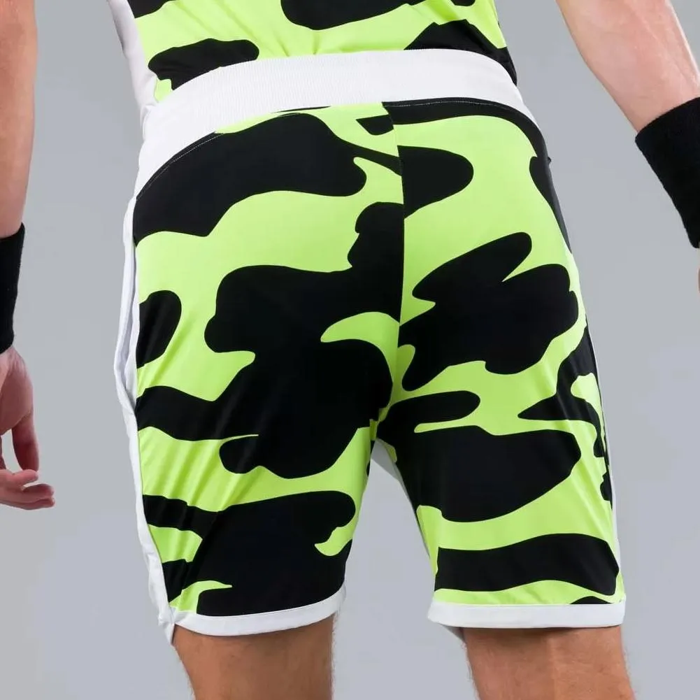 Men`s Camo Tech Tennis Shorts