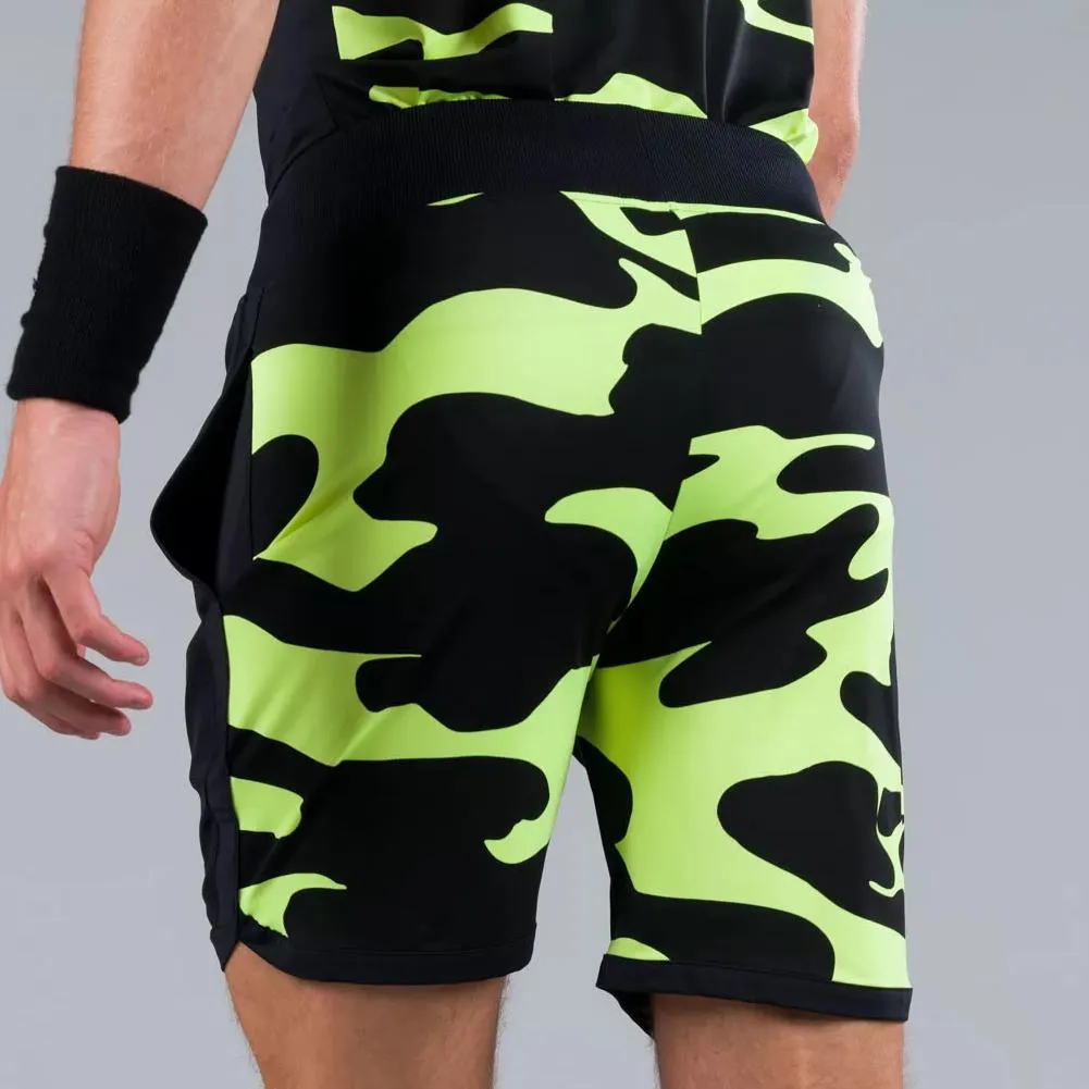 Men`s Camo Tech Tennis Shorts