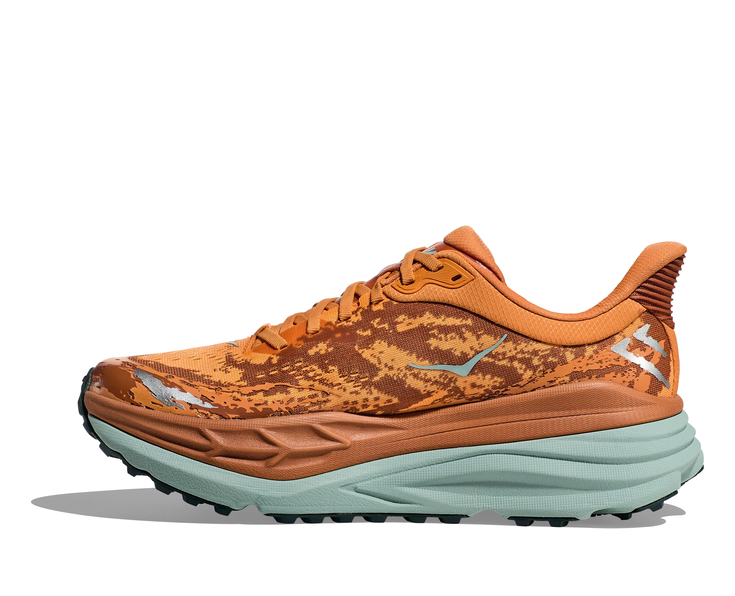 Men's Hoka Stinson 7 Color: Amber Haze / Amber Brown