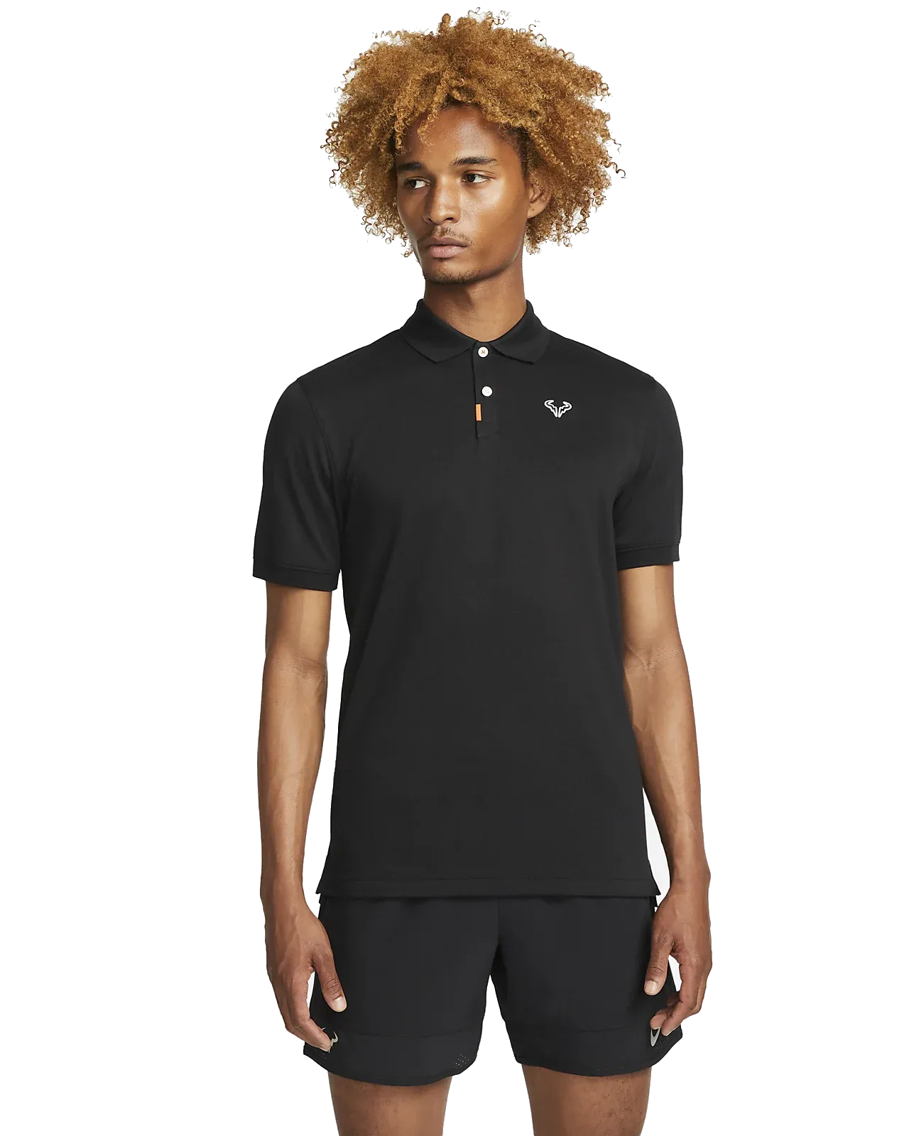 Mens Nike Dri-Fit Rafa Tennis Polo (Black)