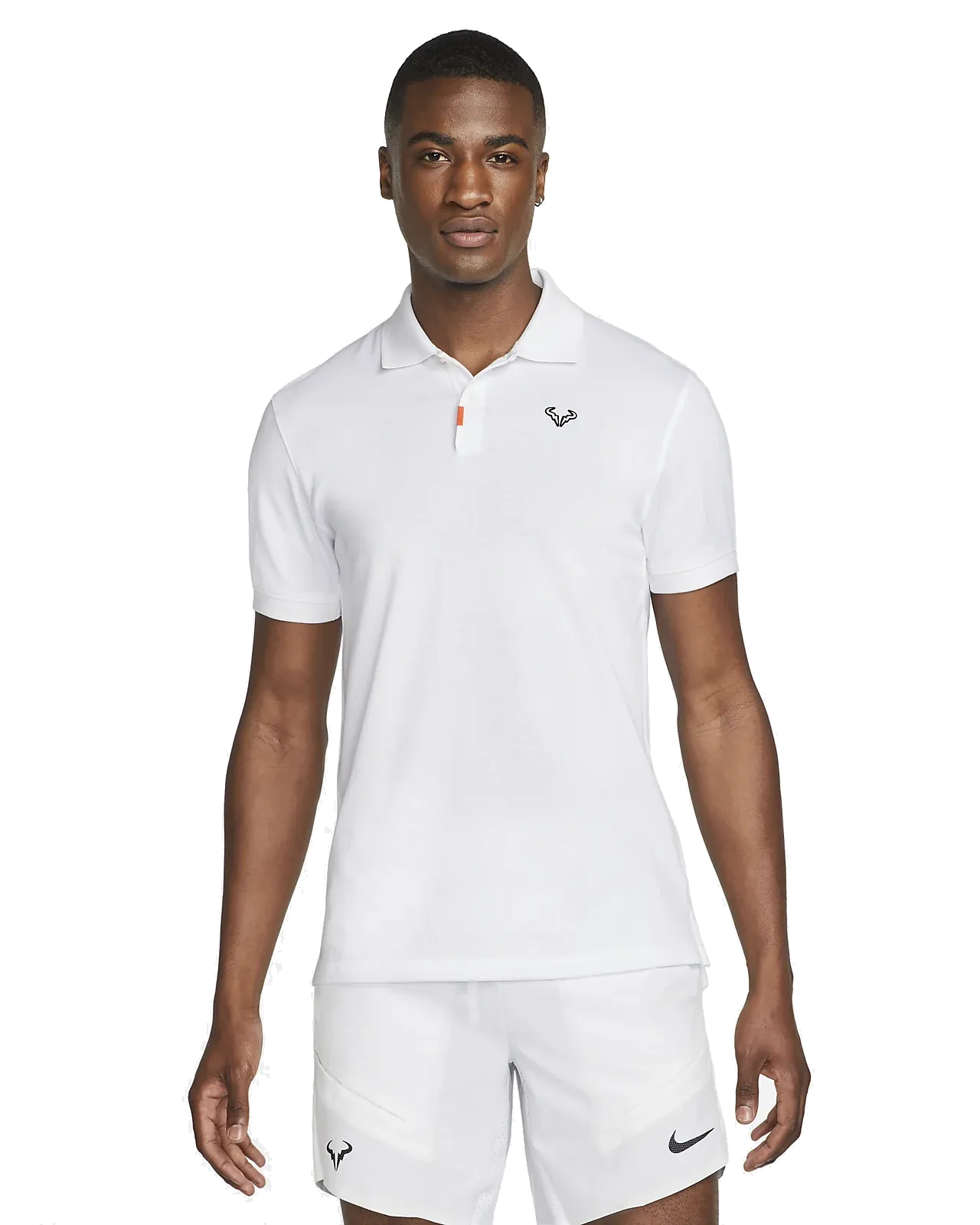 Mens Nike Dri-Fit Rafa Tennis Polo (White)