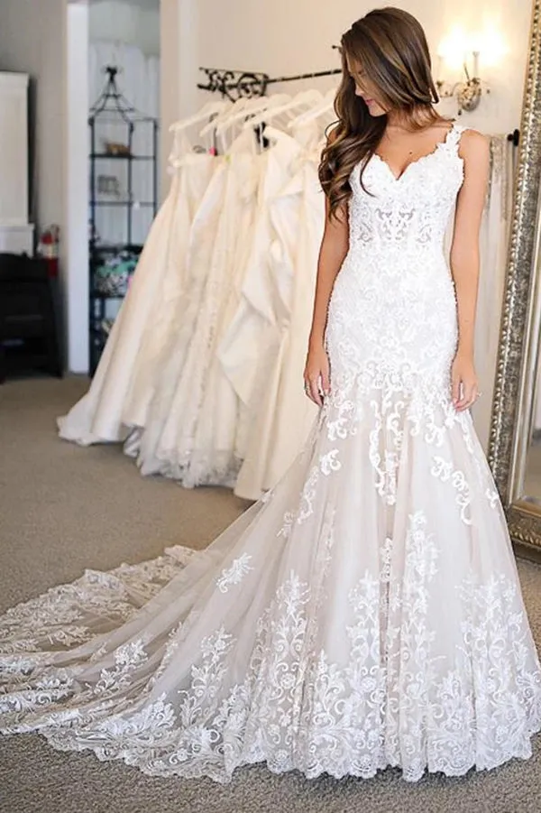 Mermaid Lace Wedding Dress