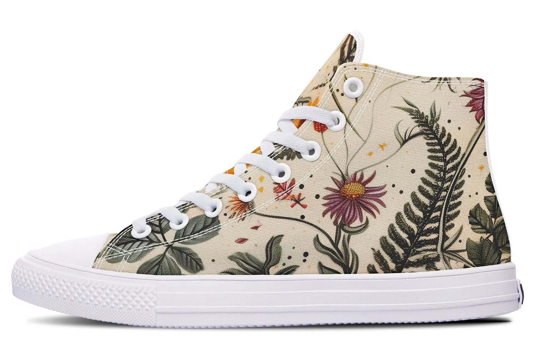 Midsummer High Tops - Classic Premium Canvas Shoes with Comfortable and Durable Soles