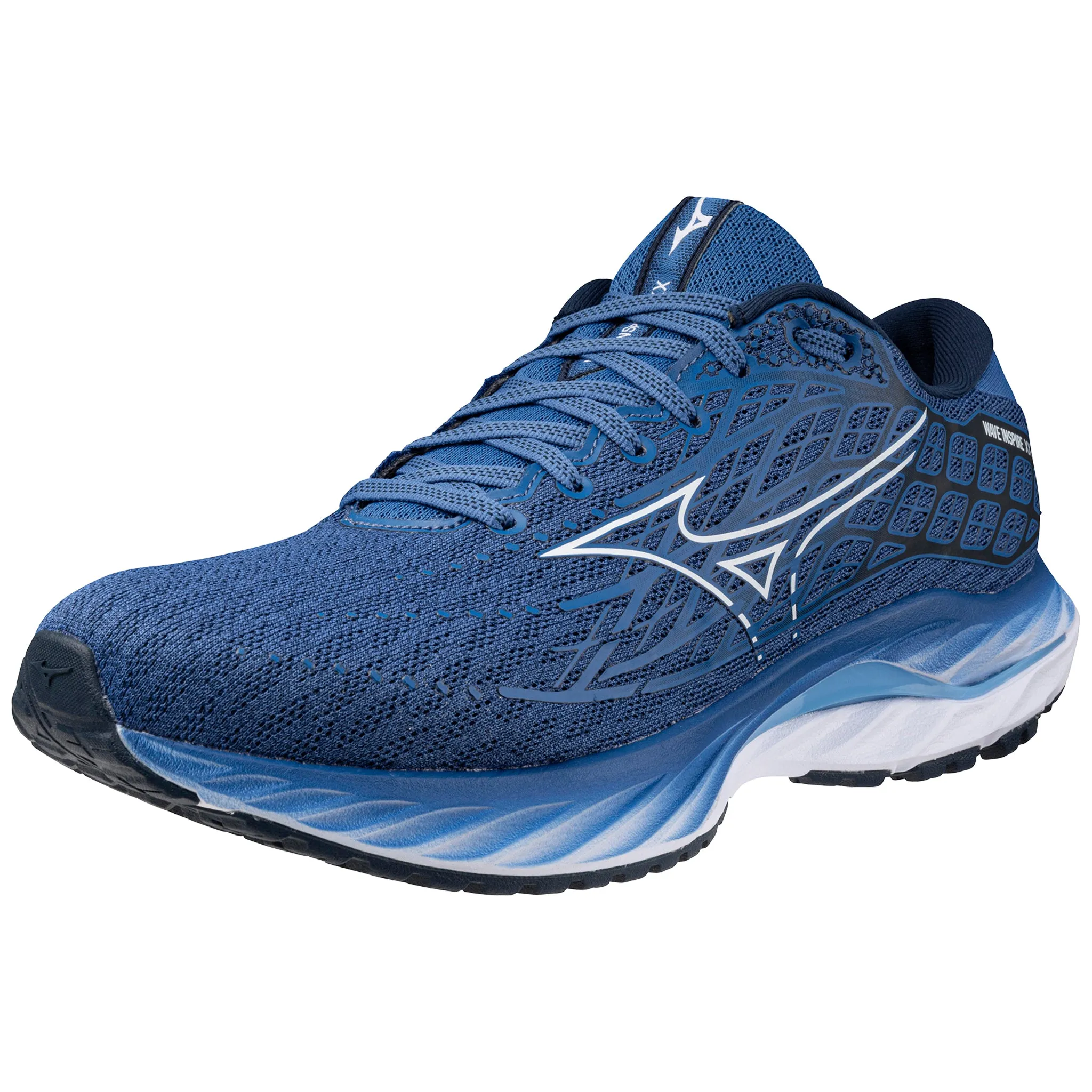 Mizuno Wave Inspire 20 Men's Federal Blue/White/Alaskan Blue