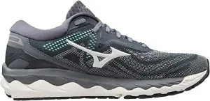 Mizuno Womens Wave Sky 4 Running Shoes - Castlerock Snow Beach Glass