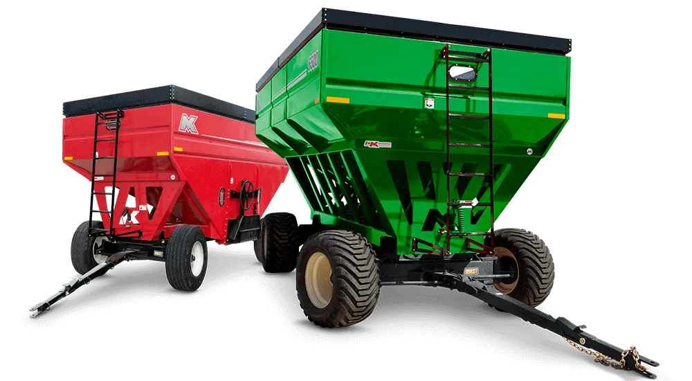 MK Martin 5000 Grain Carts Gravity Box | Capacity 500- 570- 605 Busels | For Tractor