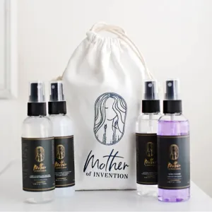 Mother of Invention On-The-Go Cleaning Sampler 4-Piece Bundle (4 x 100ml)