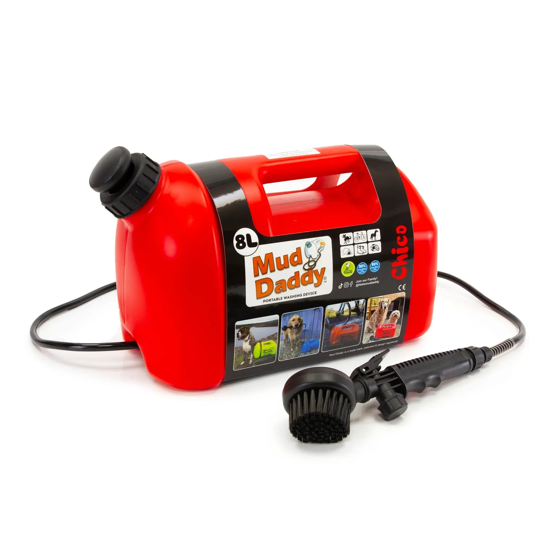 MUD DADDY® 8 LITRE ORIGINAL PORTABLE WASHING DEVICE