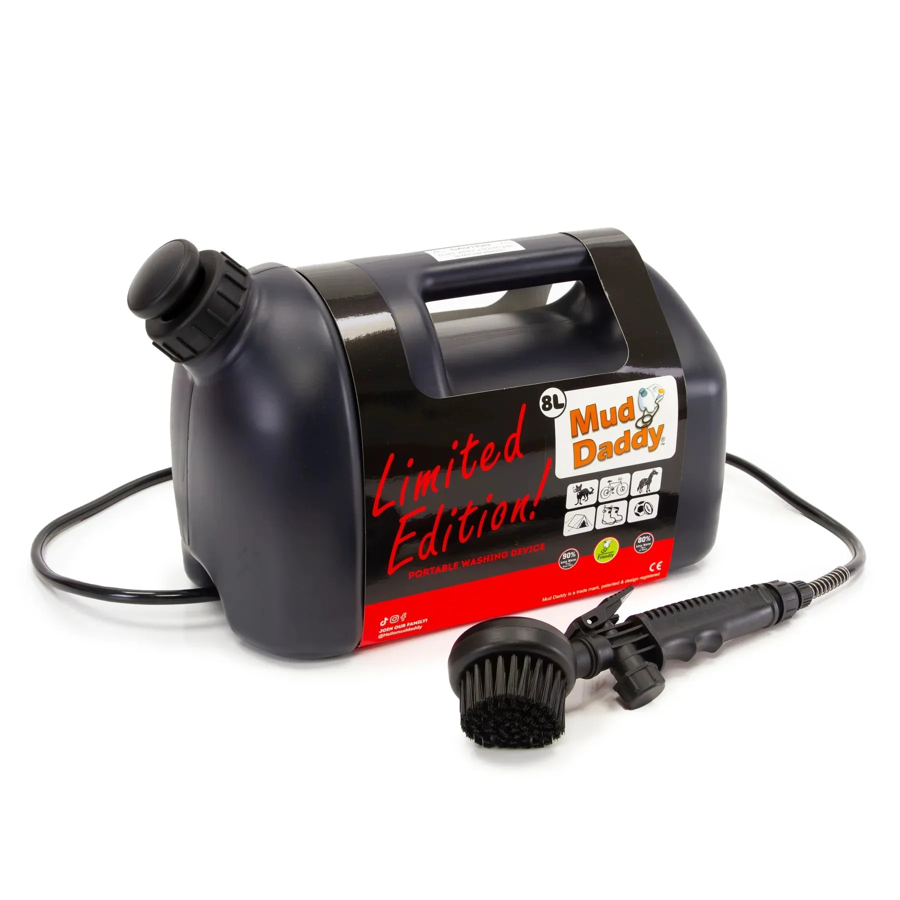 MUD DADDY® 8 LITRE ORIGINAL PORTABLE WASHING DEVICE