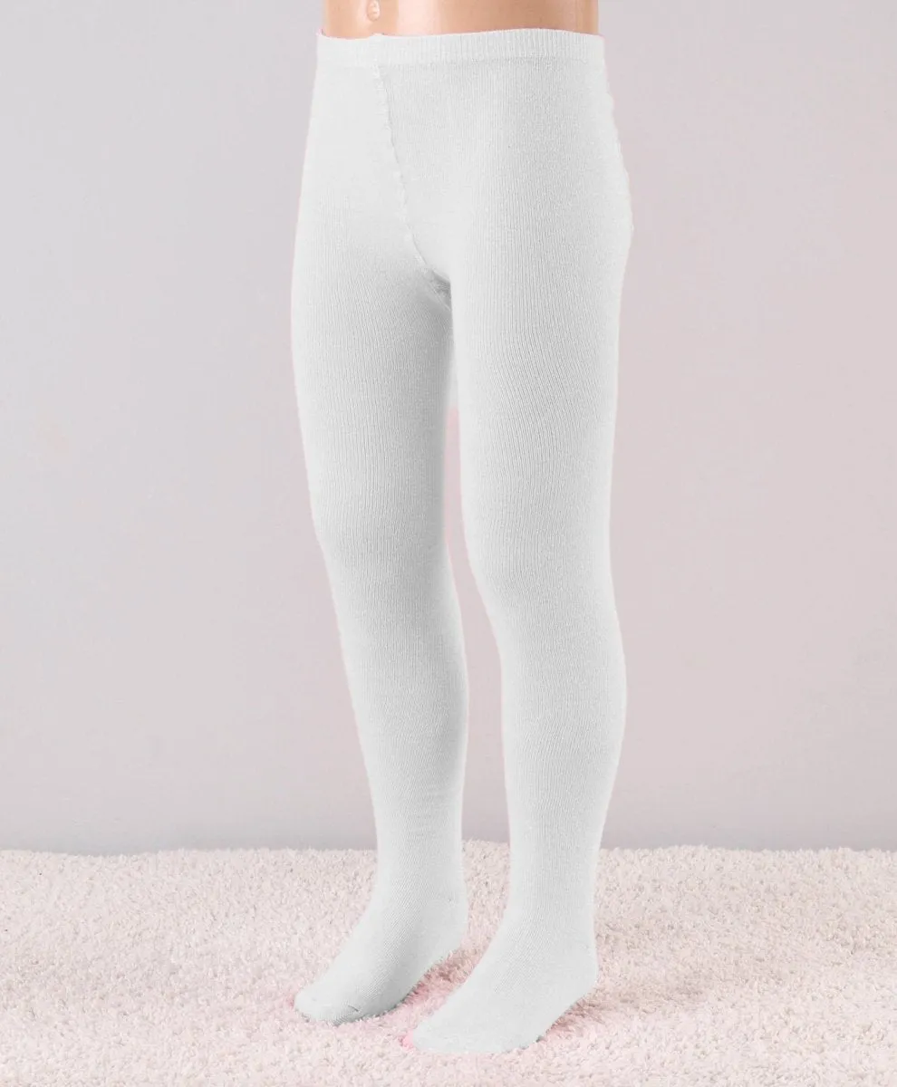 Mustang Combo Of 2 Cotton Blend Stockings: White & Grey