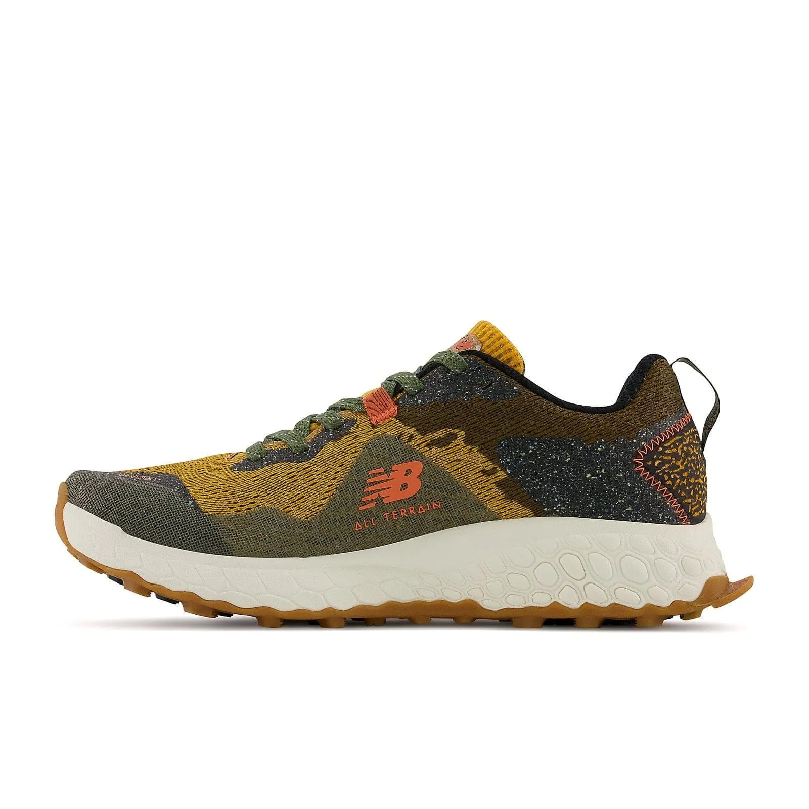 New Balance Fresh Foam X Hierro v7 (Mens) - Golden Hour with Dark Camo and Black