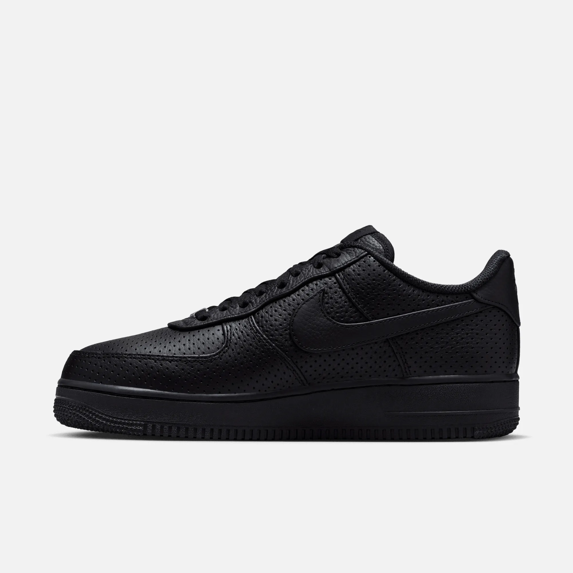 Nike Air Force 1 Low 'Perforated Black Leather'