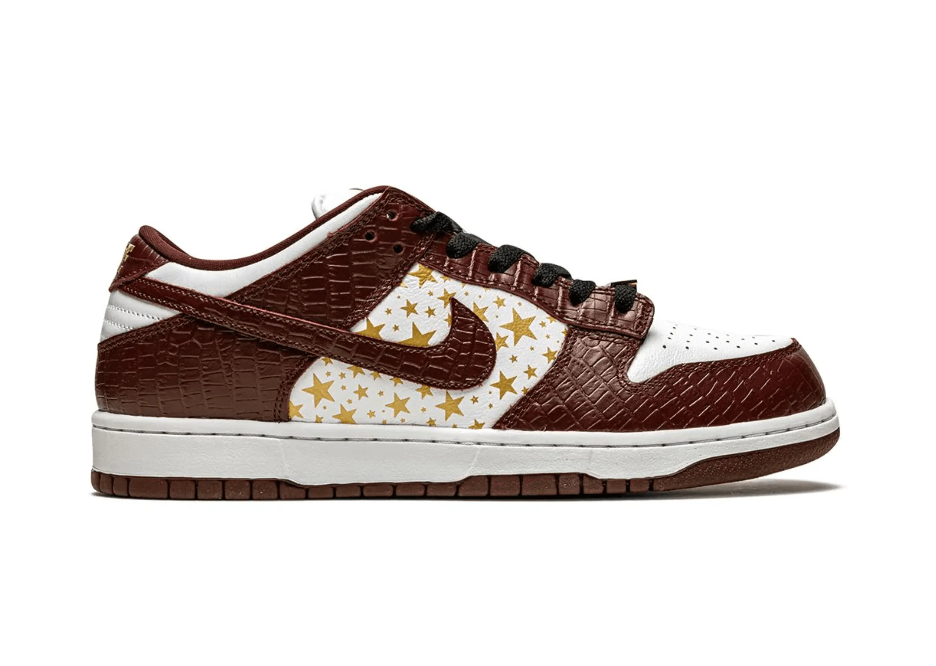 Nike Dunk Sb Low X Supreme Stars Barkroot Brown