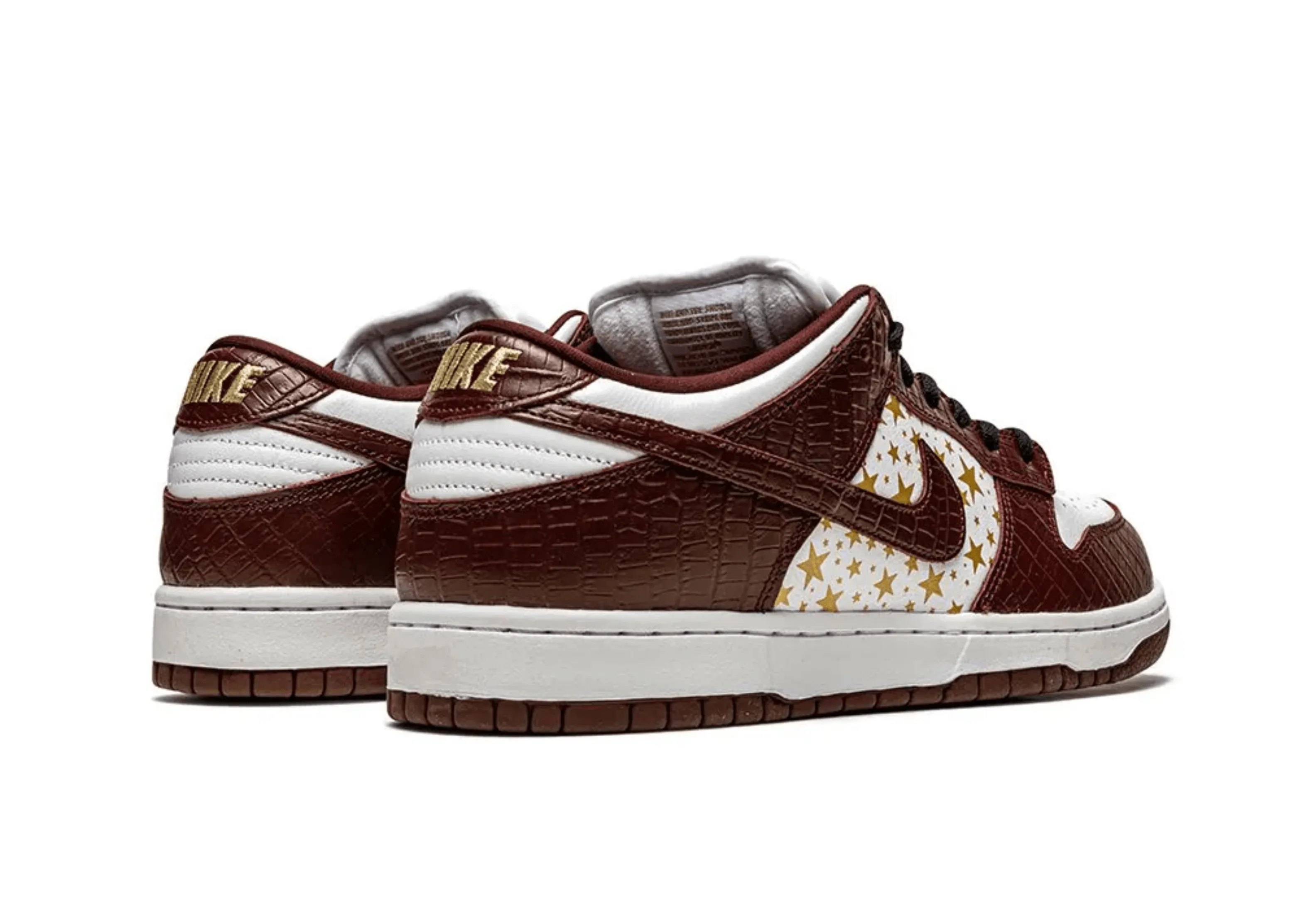 Nike Dunk Sb Low X Supreme Stars Barkroot Brown