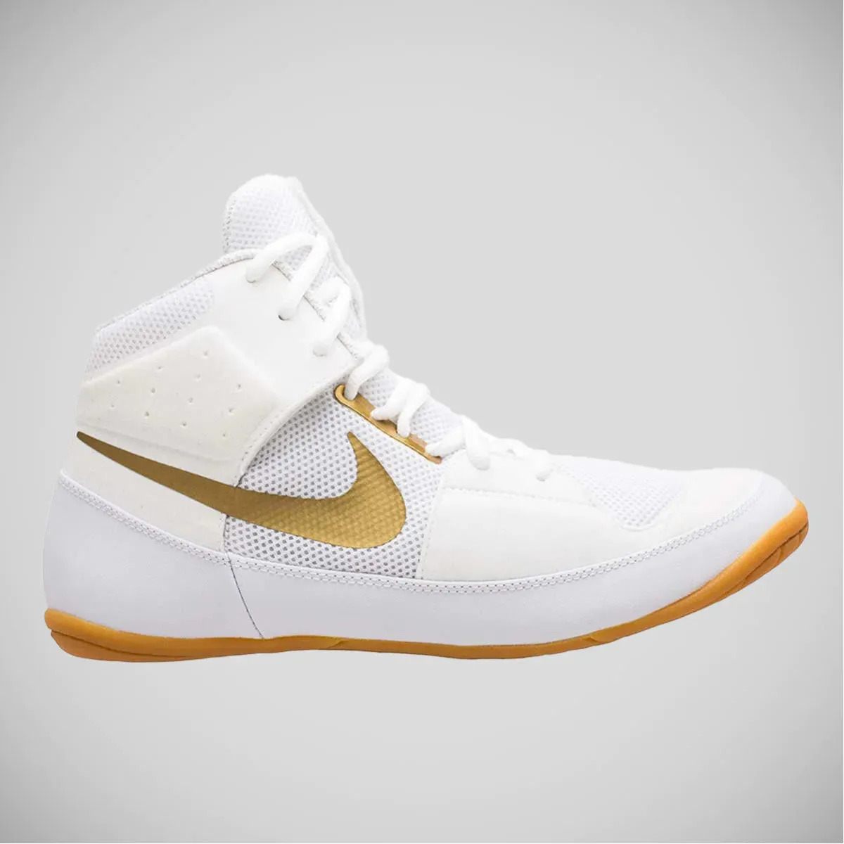 Nike Fury Wrestling Boots White/Gold