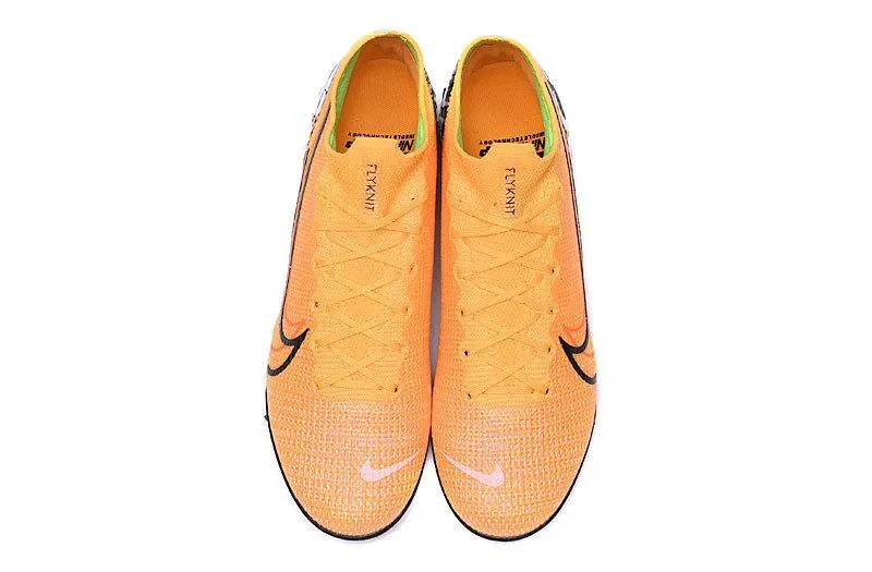 Nike Mercurial Superfly 7 Elite TF Soccers Cleats Shoes Orange Black