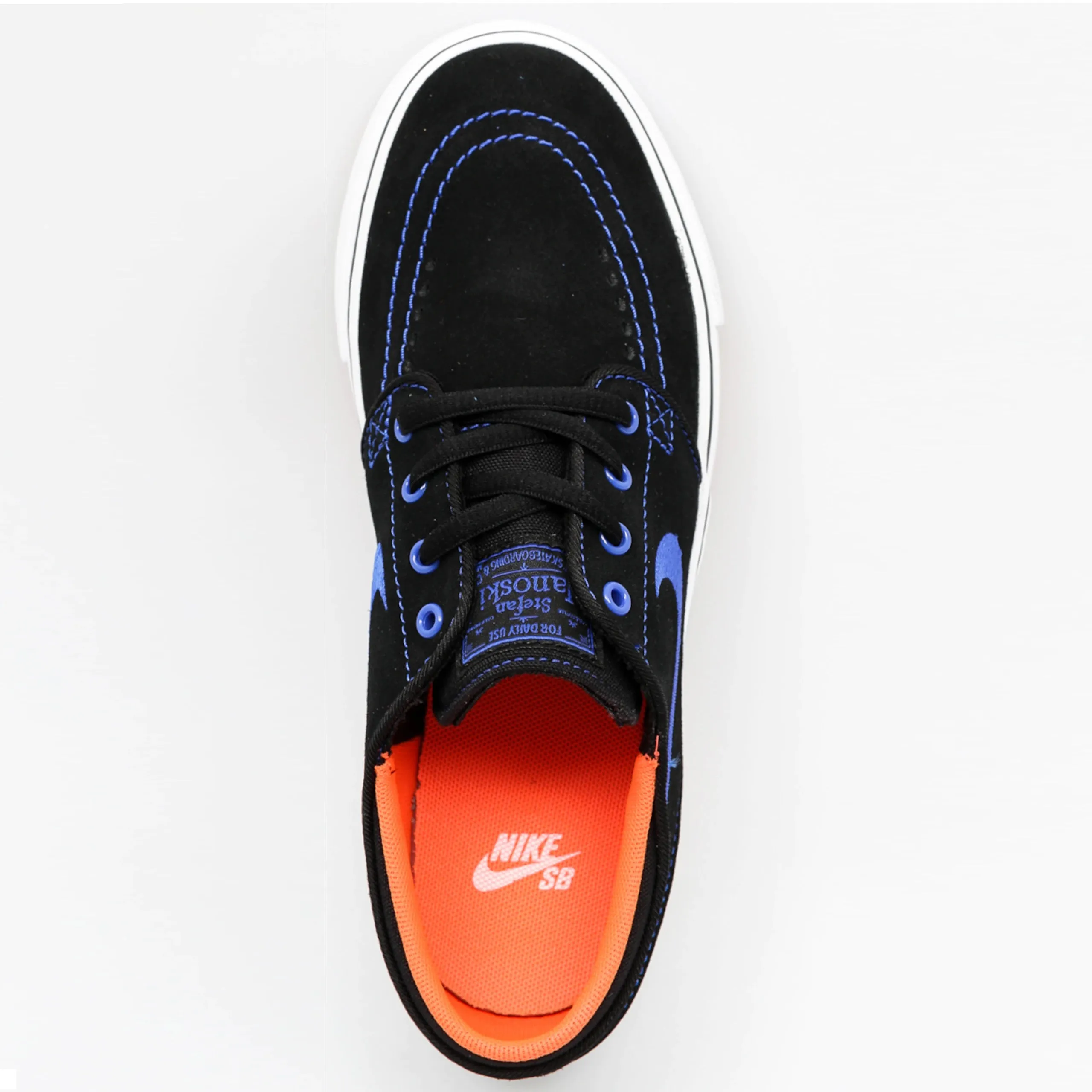 Nike Shoes Stefan Janoski (GS) - Black/RCR Blue-TTL Crimson-White