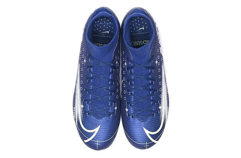 Nike Superfly 7 Academy CR7 AG Soccers Cleats Shoes Dark Blue