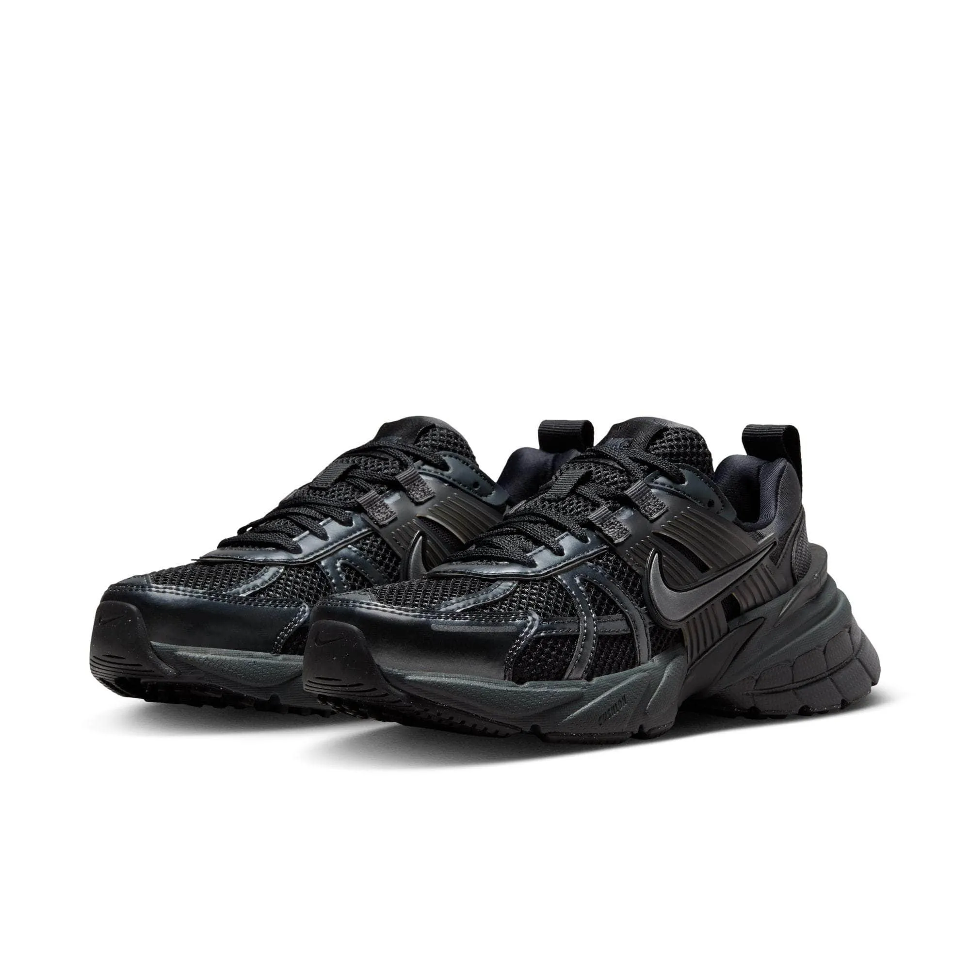 Nike V2K Run Black Dark Smoke Grey - Women's