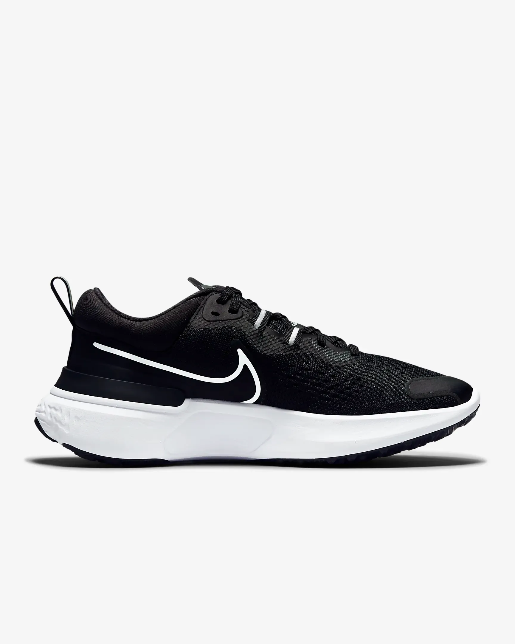 Nike Women's React Miler 2 Shoes - Black / Smoke Grey / White