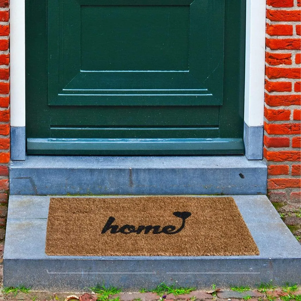 Ninamar Door Mat "Home" Natural Coir - 29.5 x 17.5 inch