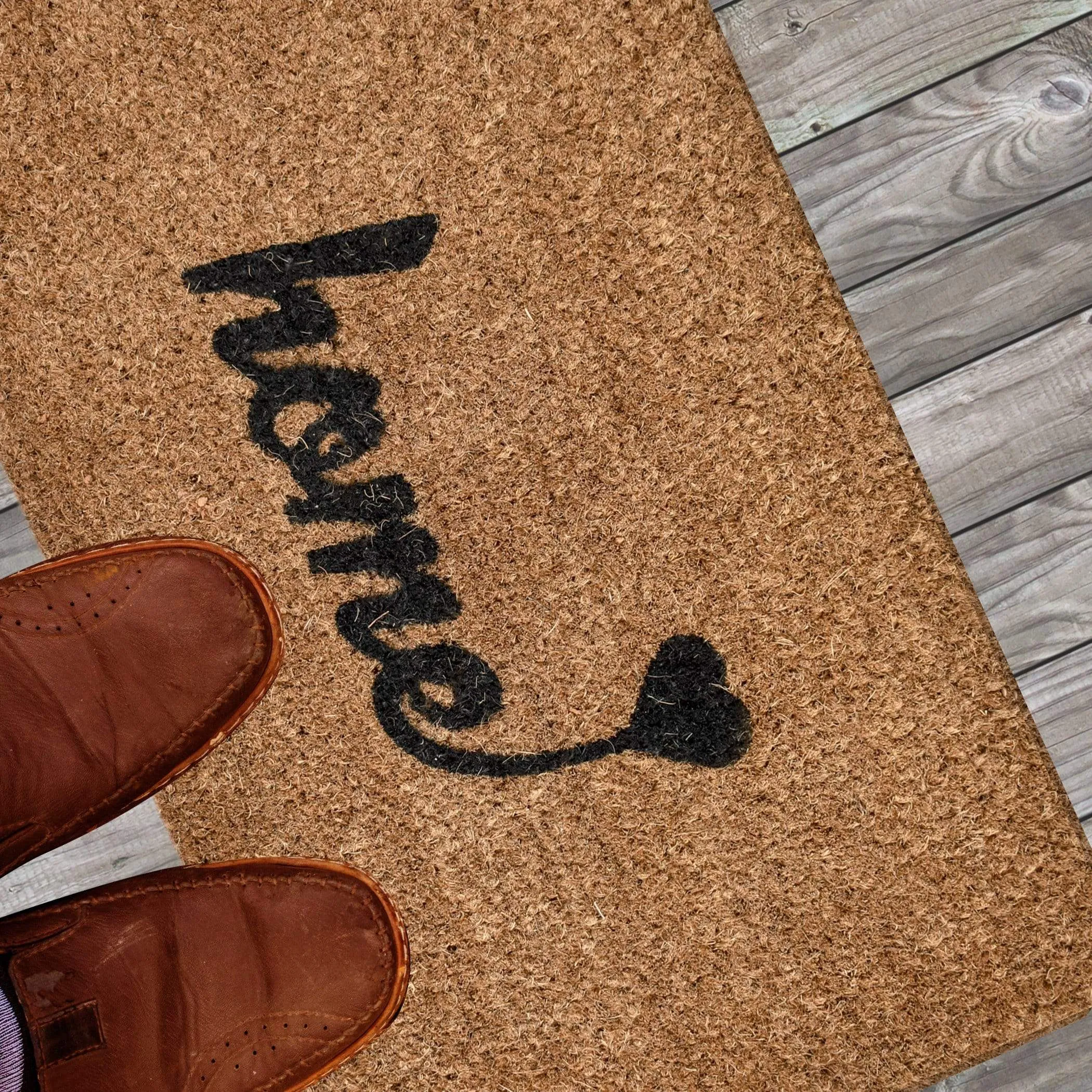 Ninamar Door Mat "Home" Natural Coir - 29.5 x 17.5 inch