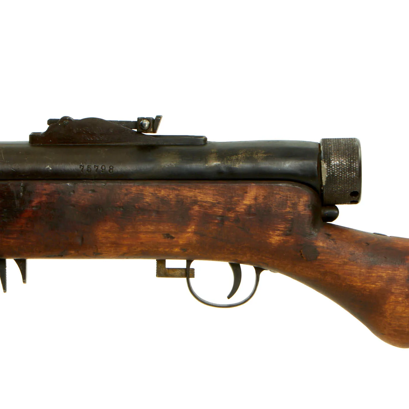 Original Finnish WWII Suomi KP/-31 M31 9mm Display SMG with Drum Magazine & Sling - Serial 75798