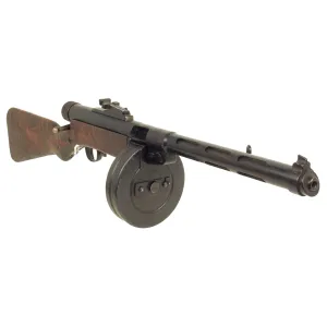 Original Finnish WWII Suomi KP/-31 M31 9mm Display SMG with Drum Magazine - Serial 41127